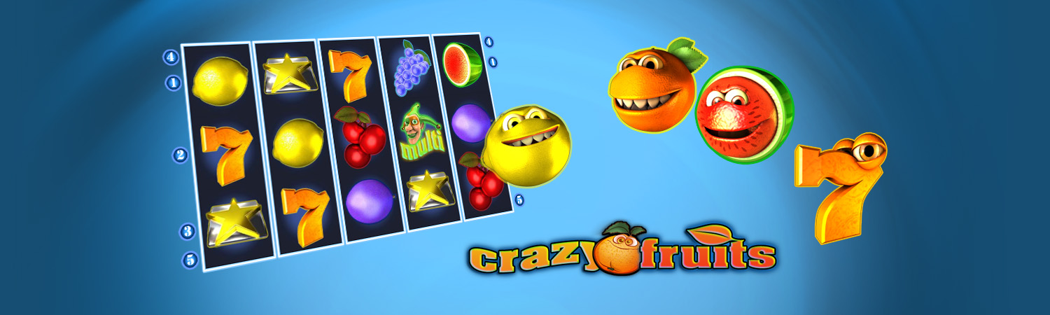 Crazy Fruits Slot, Play Free Online, Kajot Slots