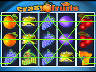 Casino Crazy Fruits Red £15/30p Dx - Bell-Fruit - Desert Island Fruits